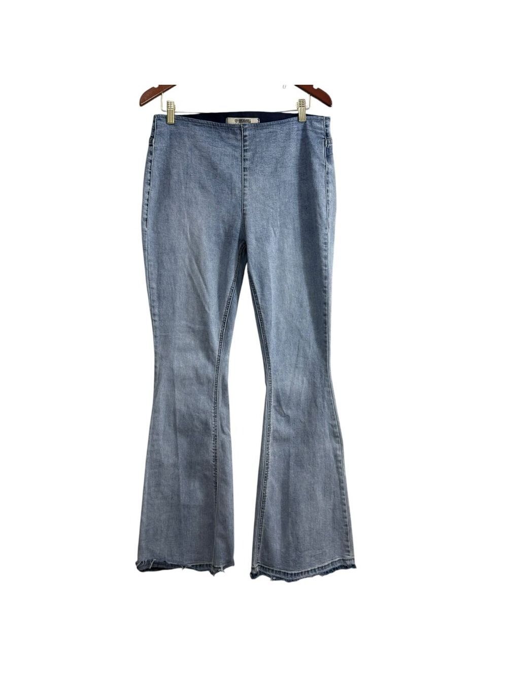 Women's Rock & Roll Cowgirl Denim Jeans, Blue,‎ Size 32x34
